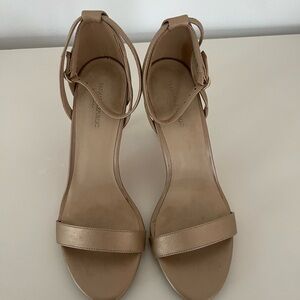Banana Republic Gold Heels